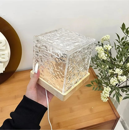 Rotating Ripple Night Light