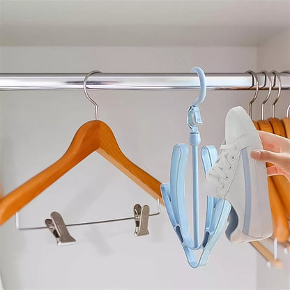 Rotating Shoe Drying Hanger - Home Improvement