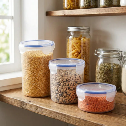 Best round airtight food storage (3pcs) - containers | 2026 | fast shipping