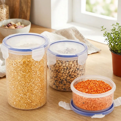 Best round airtight food storage (3pcs) - containers | 2026 | fast shipping