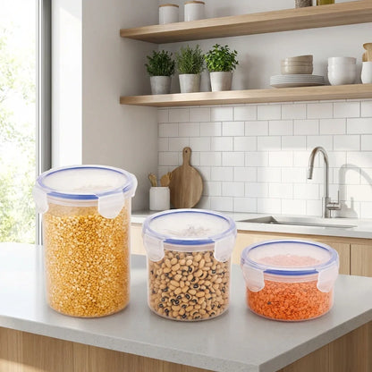 Best round airtight food storage (3pcs) - containers | 2026 | fast shipping
