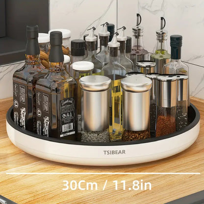 Round Countertop Storage for Bottles & Jars Home & Kitchen