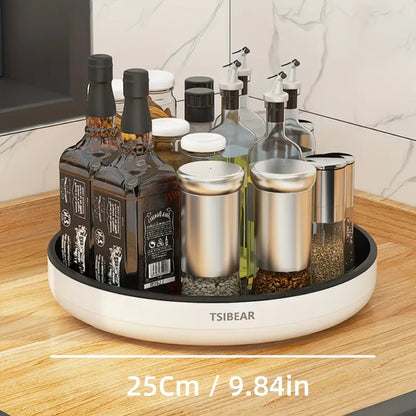 Round Countertop Storage for Bottles & Jars Home & Kitchen
