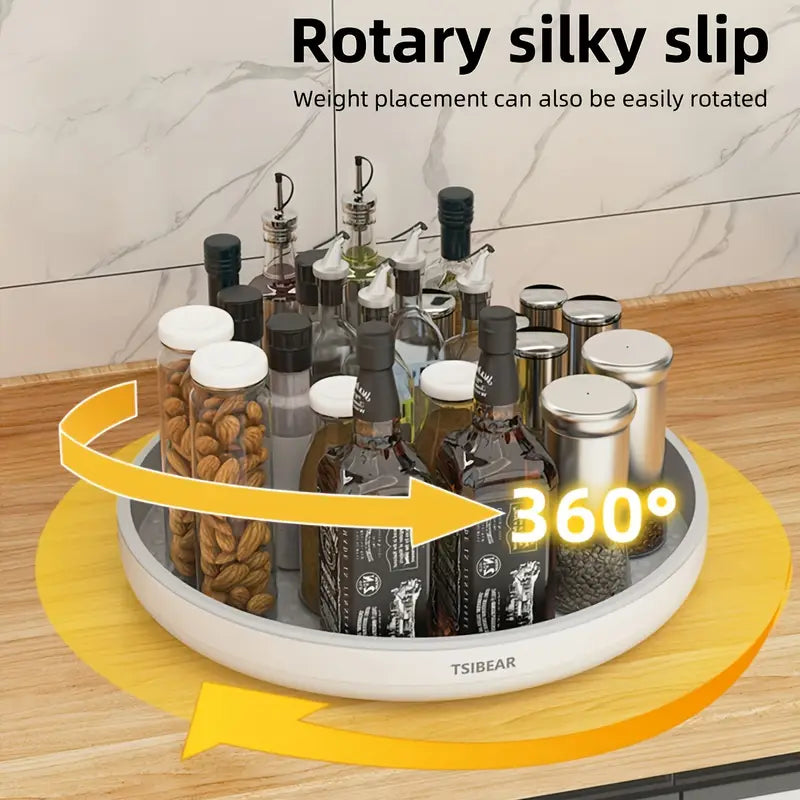 Round Countertop Storage for Bottles & Jars