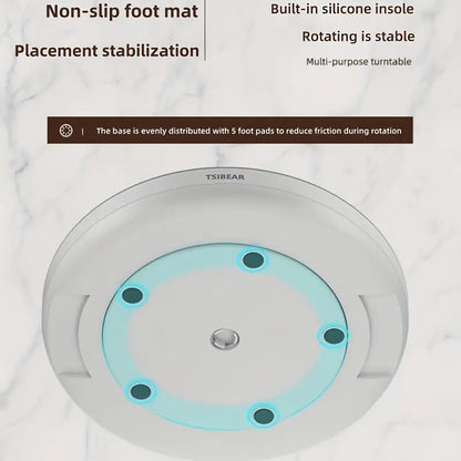 Round Countertop Storage for Bottles & Jars Home & Kitchen