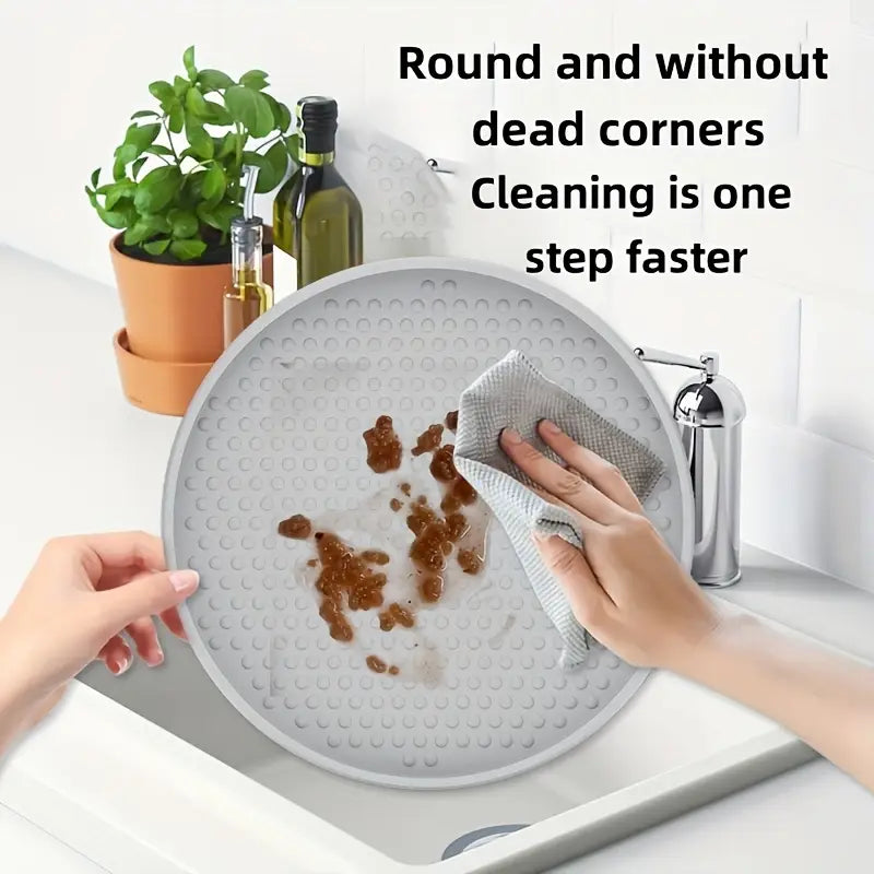 Round Countertop Storage for Bottles & Jars Home & Kitchen