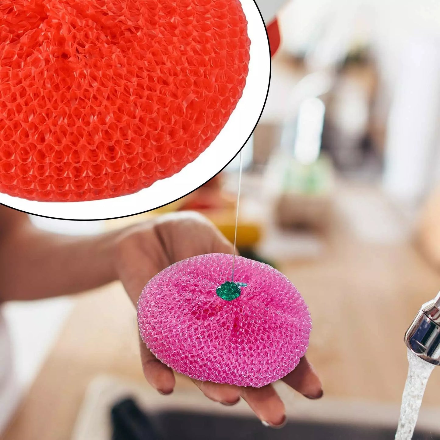 Best round nylon scrubbers - sponges & scouring pads | 2025 | fast shipping
