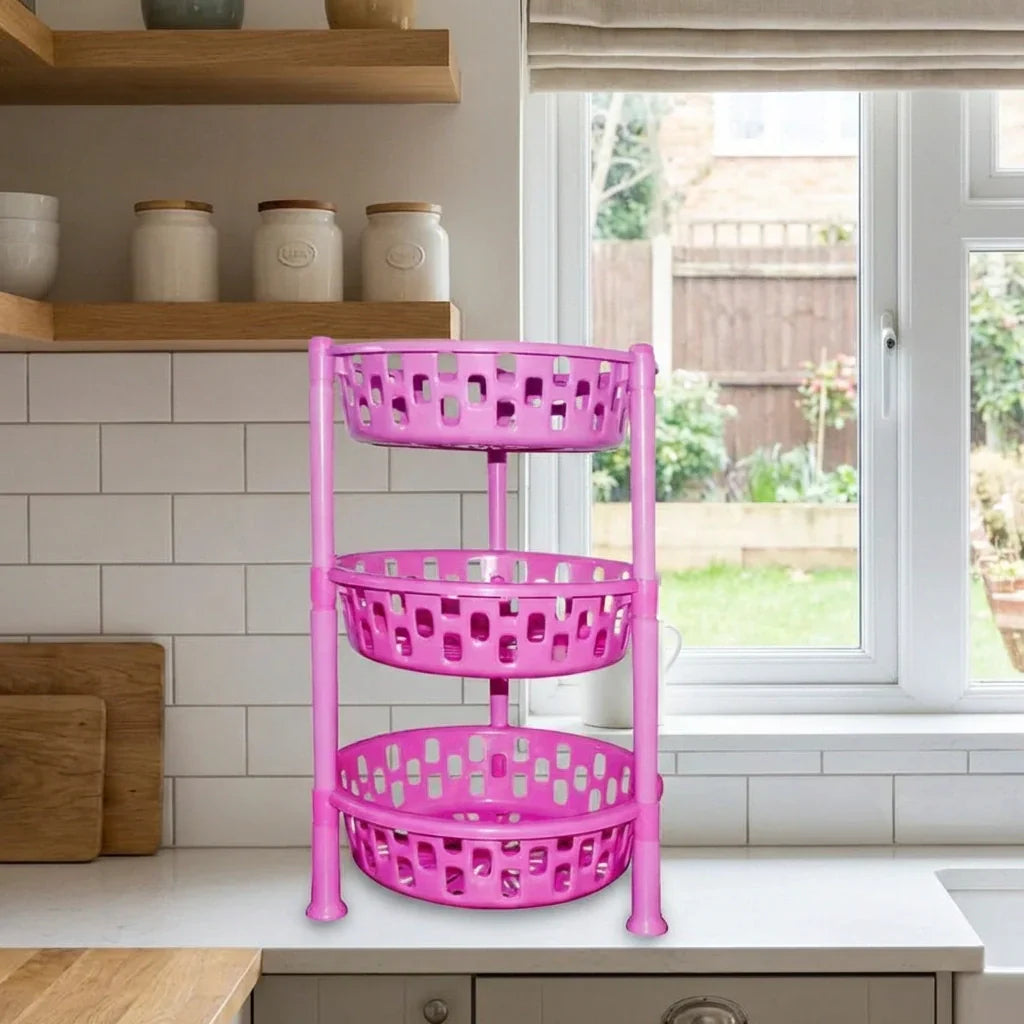 Best round plastic rack organiser - household storage containers | 2026 | fast shipping