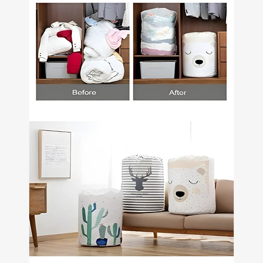 Round Quilt Storage Bag