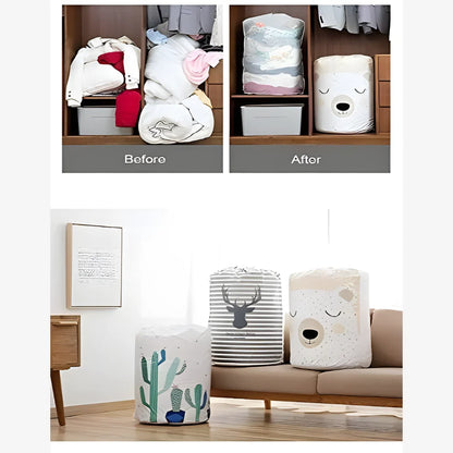 Round Quilt Storage Bag