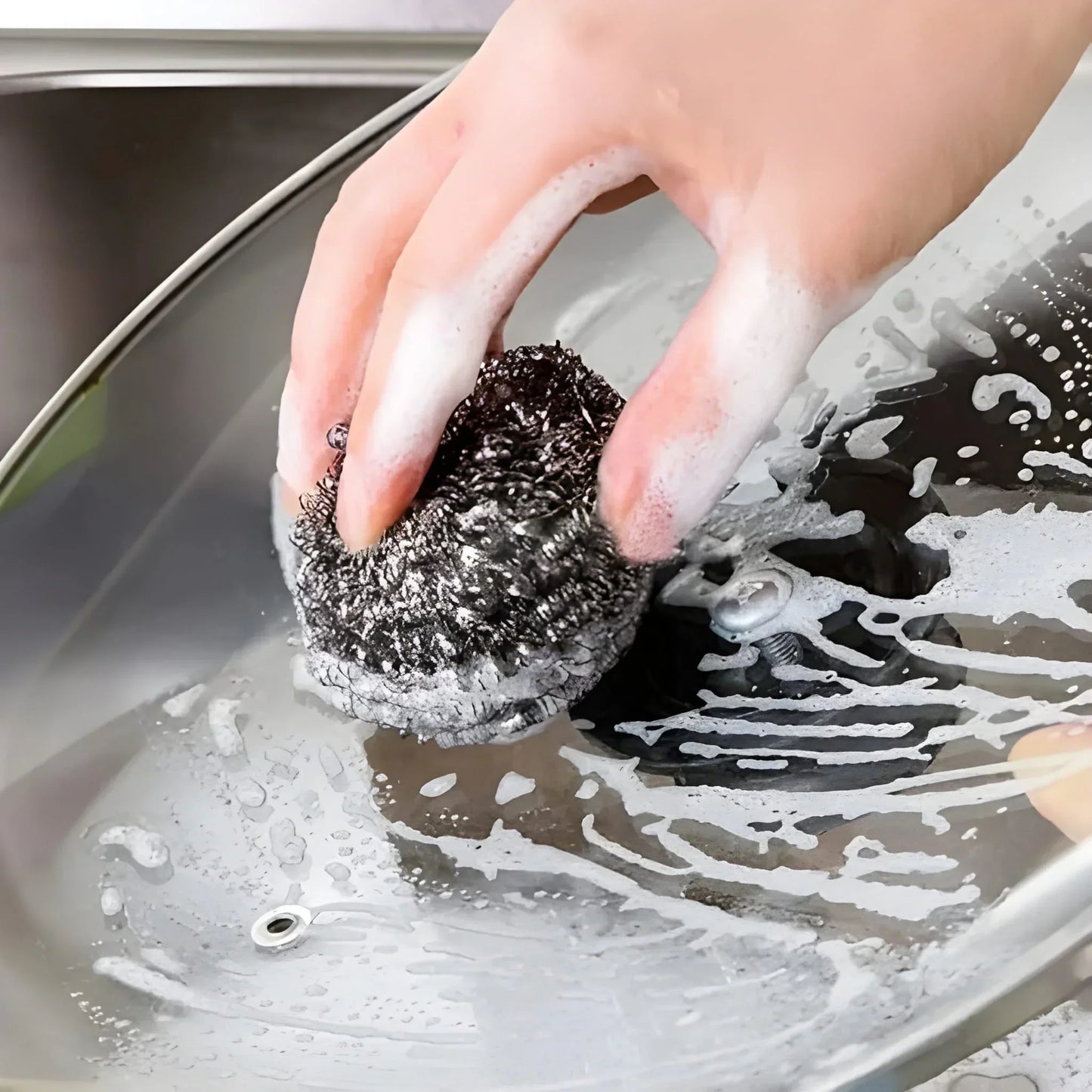Best round shape stainless steel scrubber - home & garden | 2025 | fast shipping