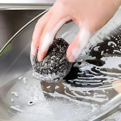Best round shape stainless steel scrubber - home & garden | 2025 | fast shipping