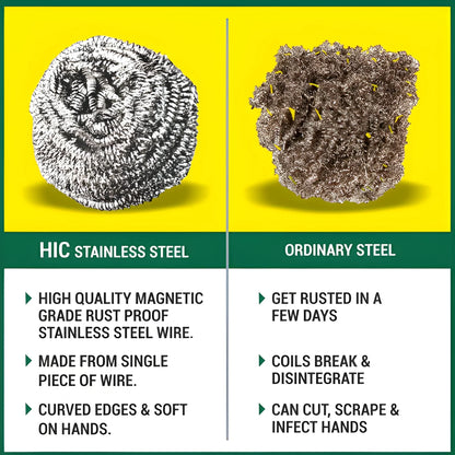 Rust-Proof Steel Scour Ball - Industrial & Scientific