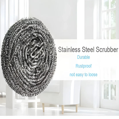 Rust-Proof Steel Scour Ball - Industrial & Scientific