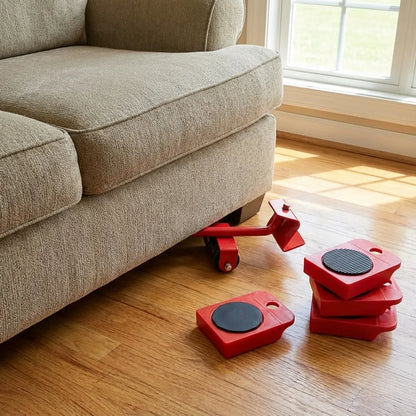 Furniture Lifter -Furniture Lifter Mover Tool Set with Wheel Pads