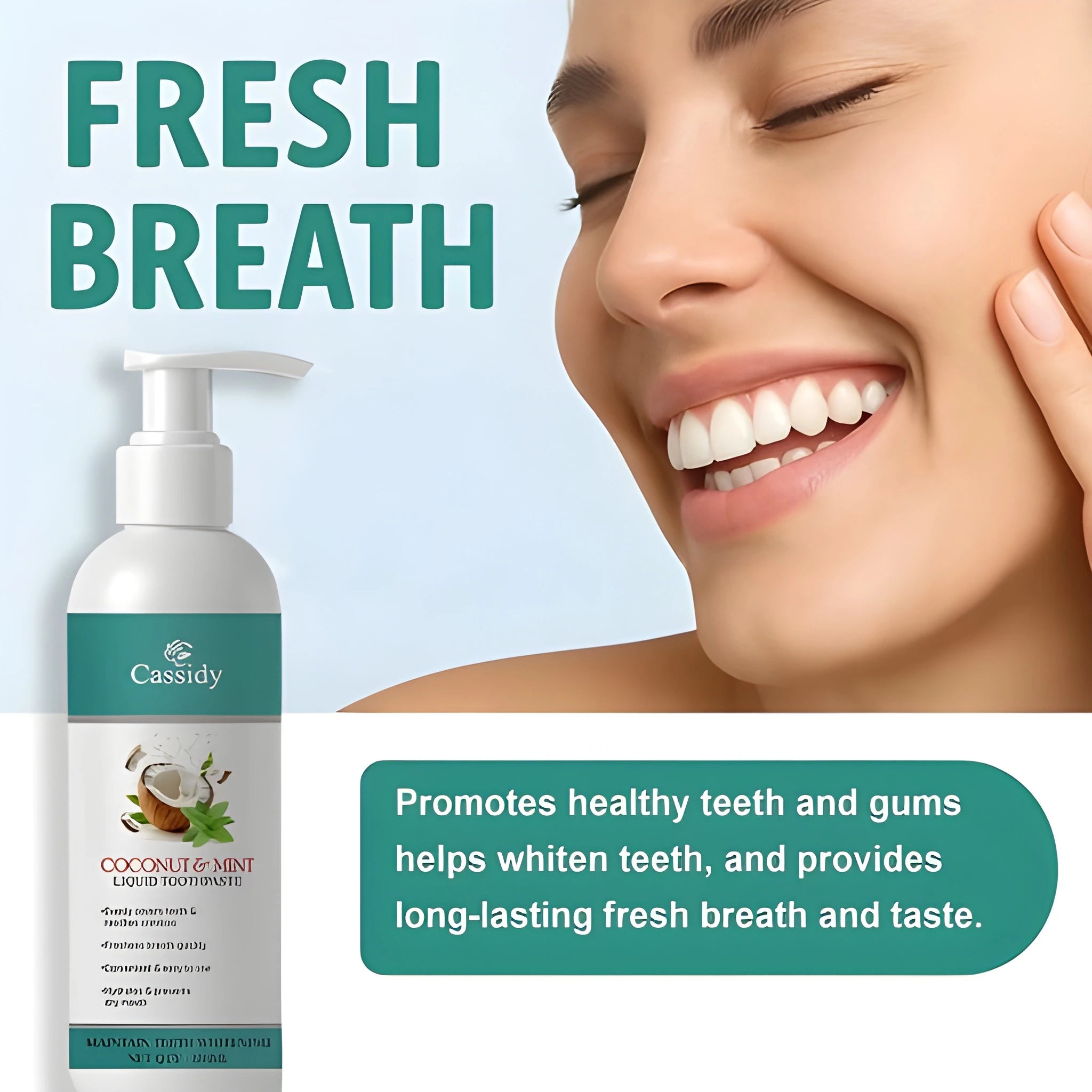 Coconut Mint Toothpaste