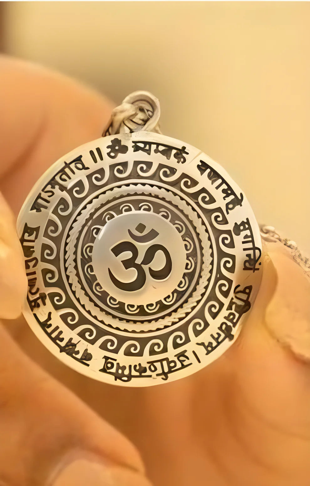 Sacred OM Mantra Pendant