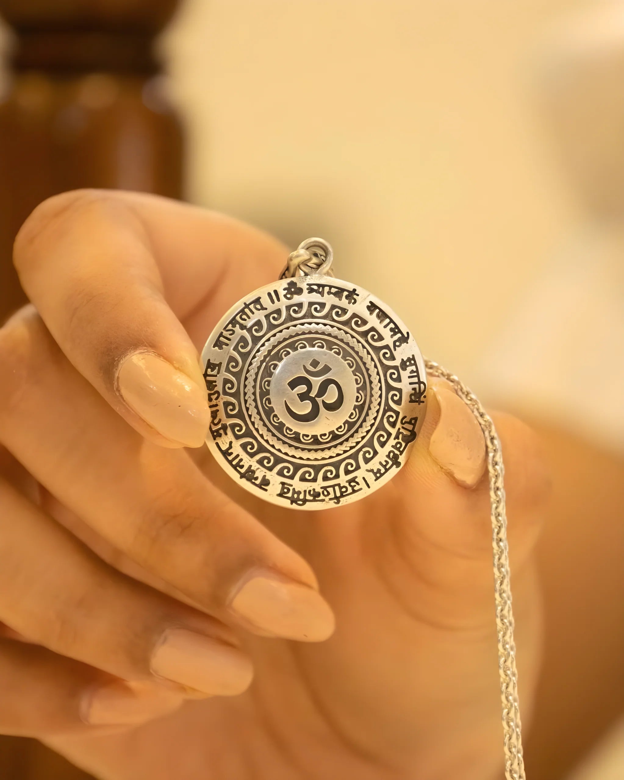 Sacred OM Mantra Pendant