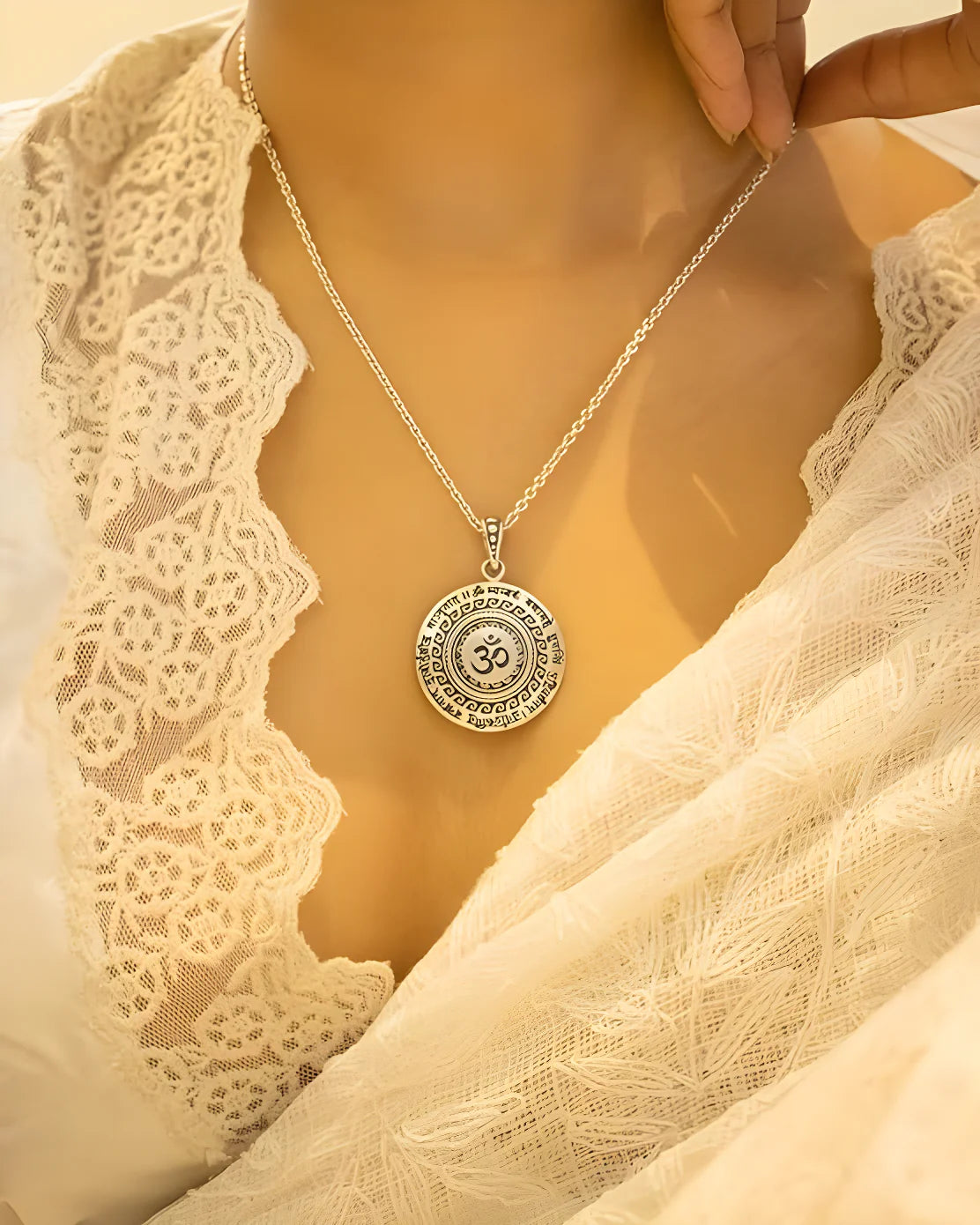 Sacred OM Mantra Pendant