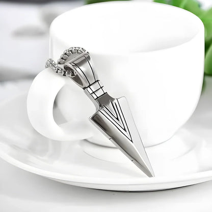 Saizen Arrow Silver Locket Pendant