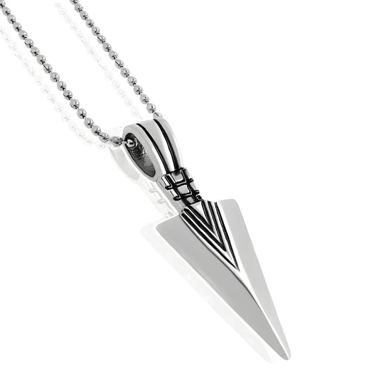 Saizen Arrow Silver Locket Pendant