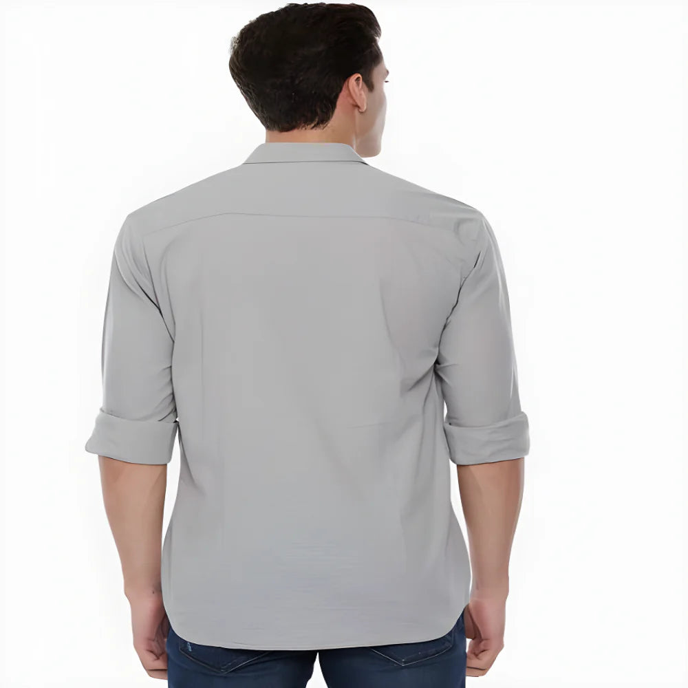 Satin Slim Fit Shirt