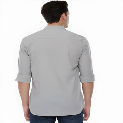 Satin Slim Fit Shirt clothing