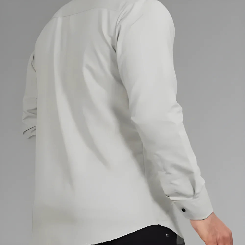 Satin Slim Fit Shirt clothing