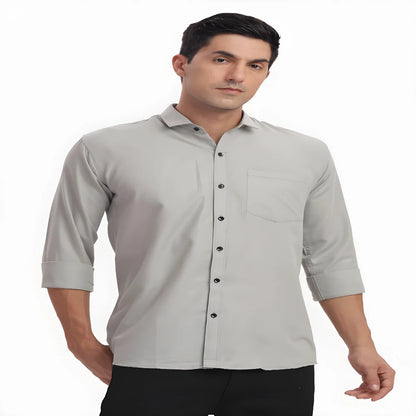 Satin Slim Fit Shirt clothing