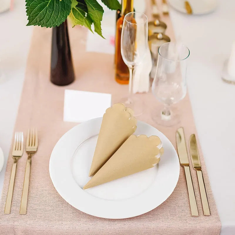 Best scalloped edge tissue set (120 pc) - paper napkins | 2025 | fast shipping