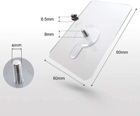 Wall Hooks no drilling (Pack of 20)