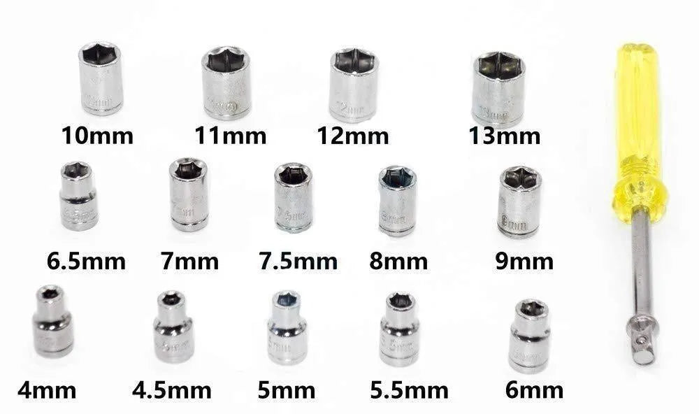 Screwdriver Tool Kit Multipurpose 40 in 1 Screwdriver Socket Set Hardware