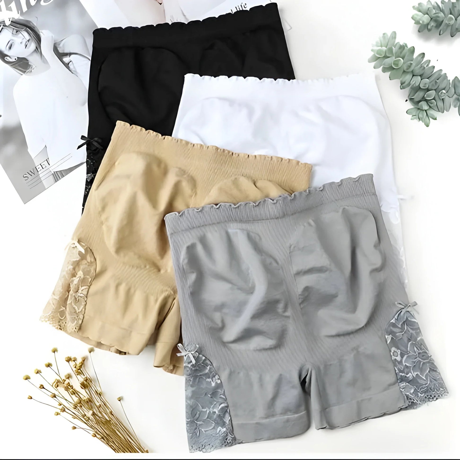 Seamless Lace Panties – Breezy Comfort