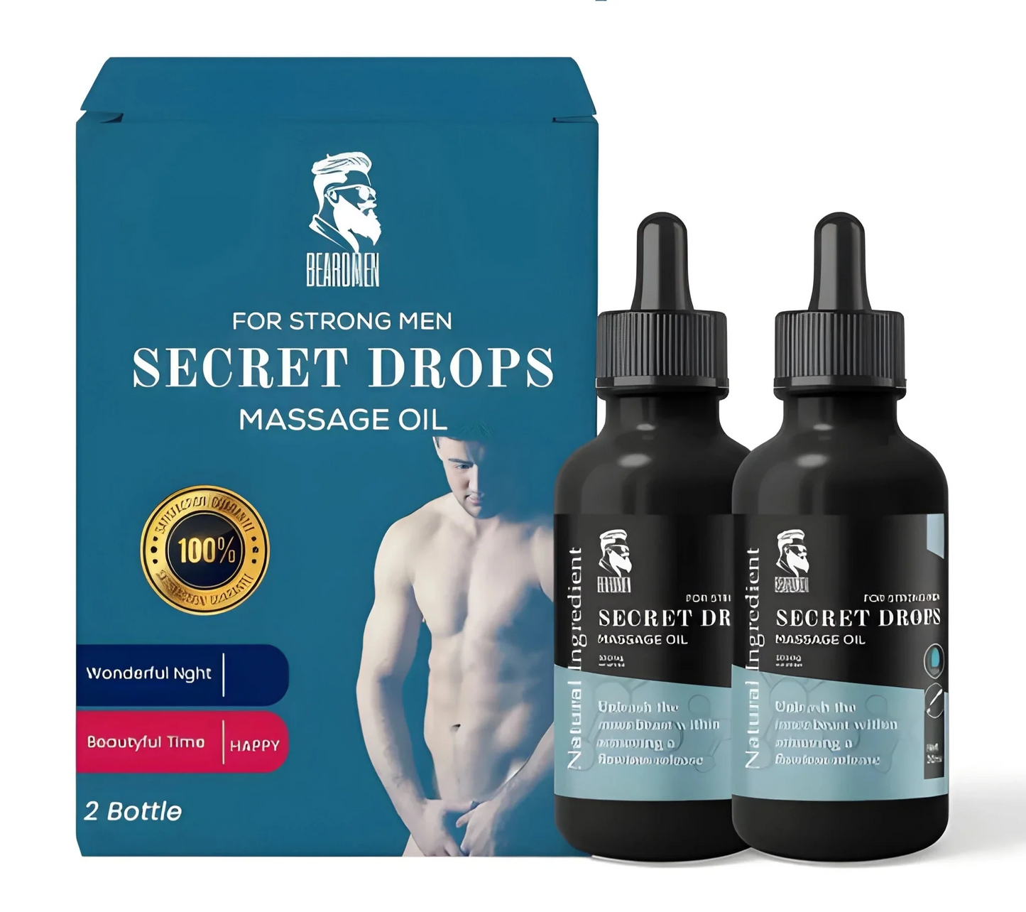 Secret Drops Massage Oil