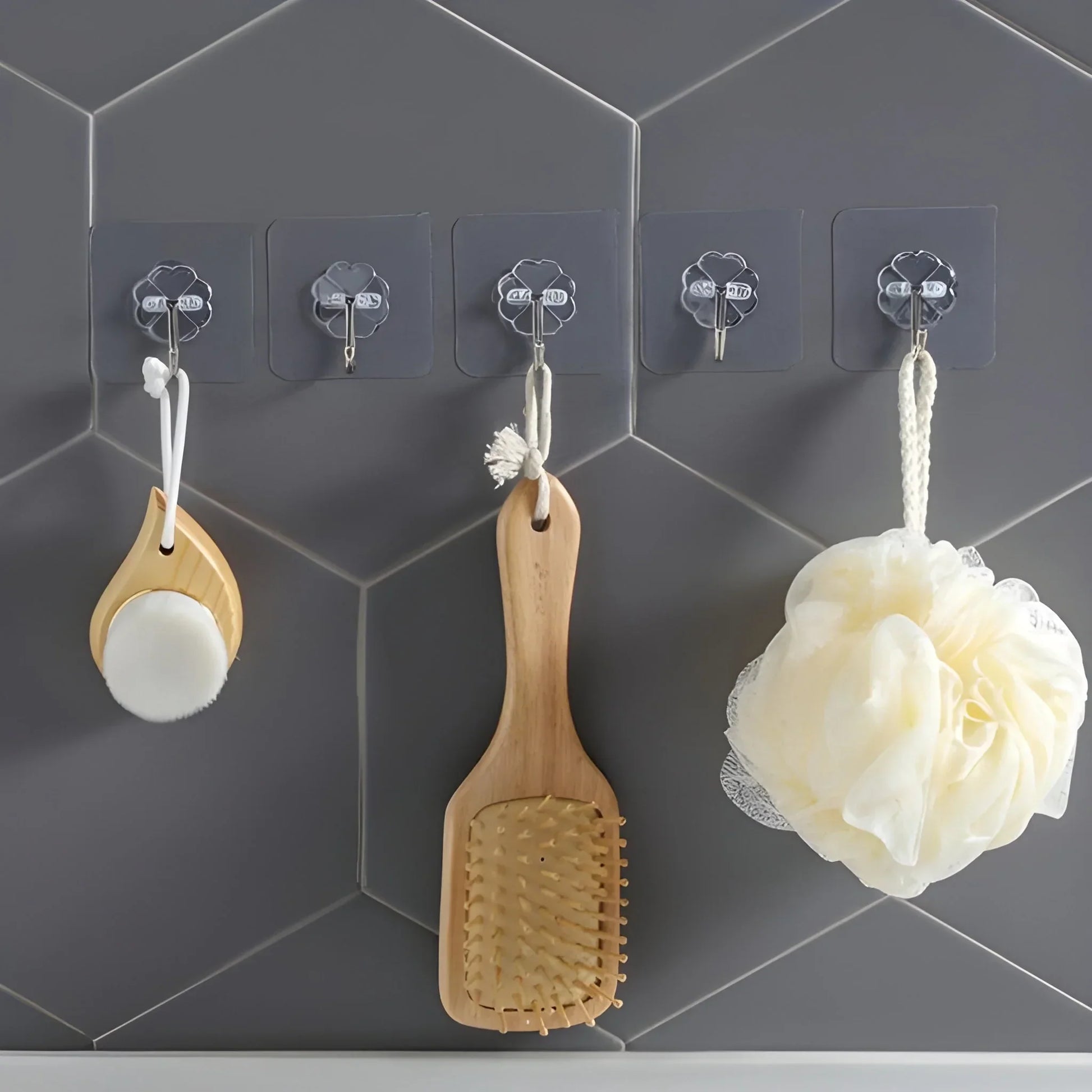 Self Adhesive Hooks Sticker - Home Improvement