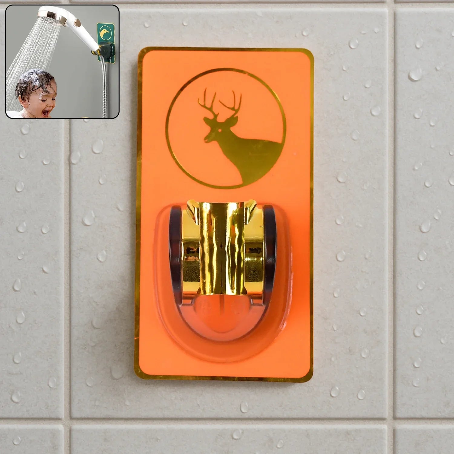 Best self-adhesive shower head bracket - bathroom accessory mounts | 2025 | fast shipping