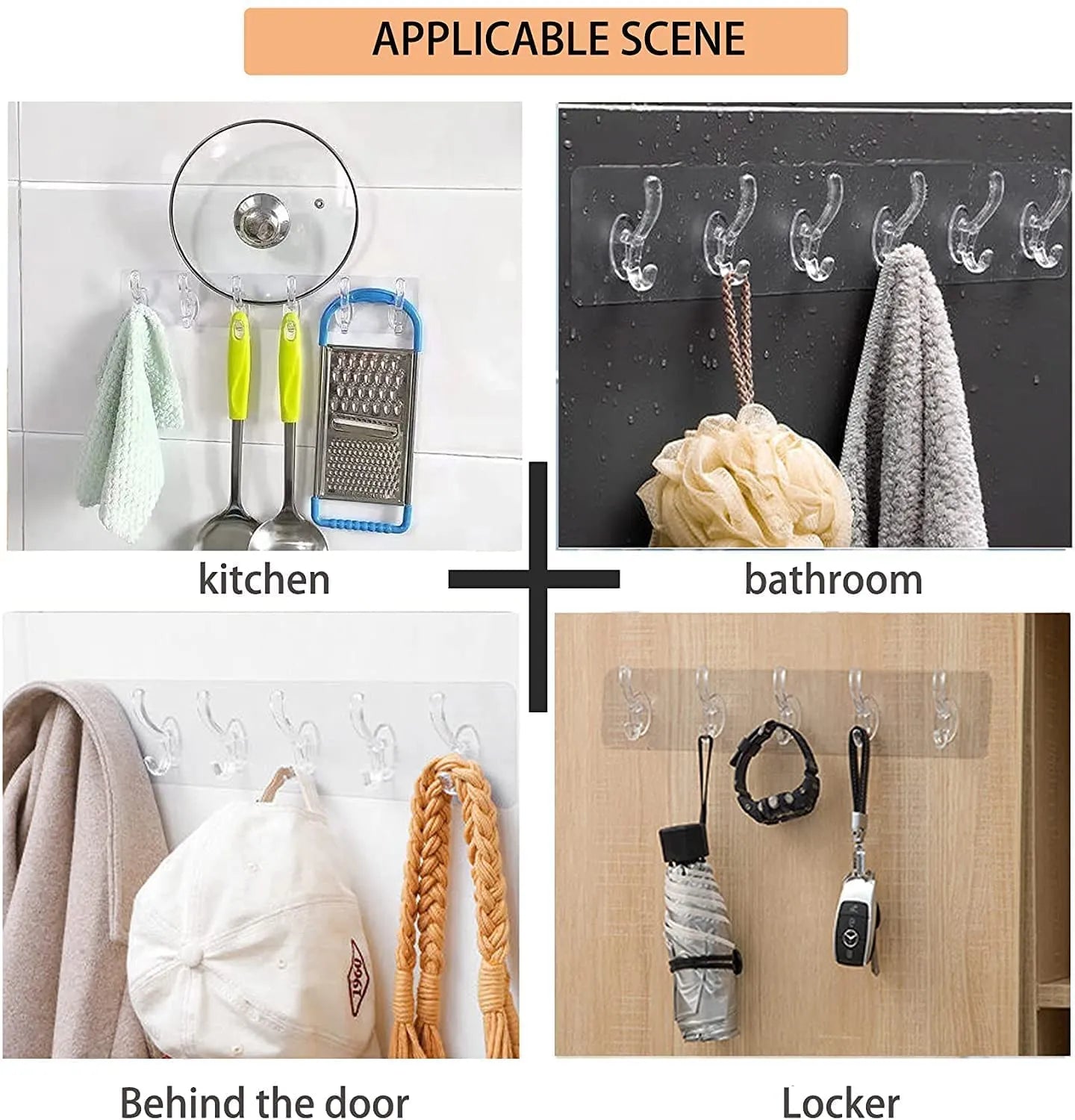 Self Adhesive Wall Hanger Hooks Home Accessories