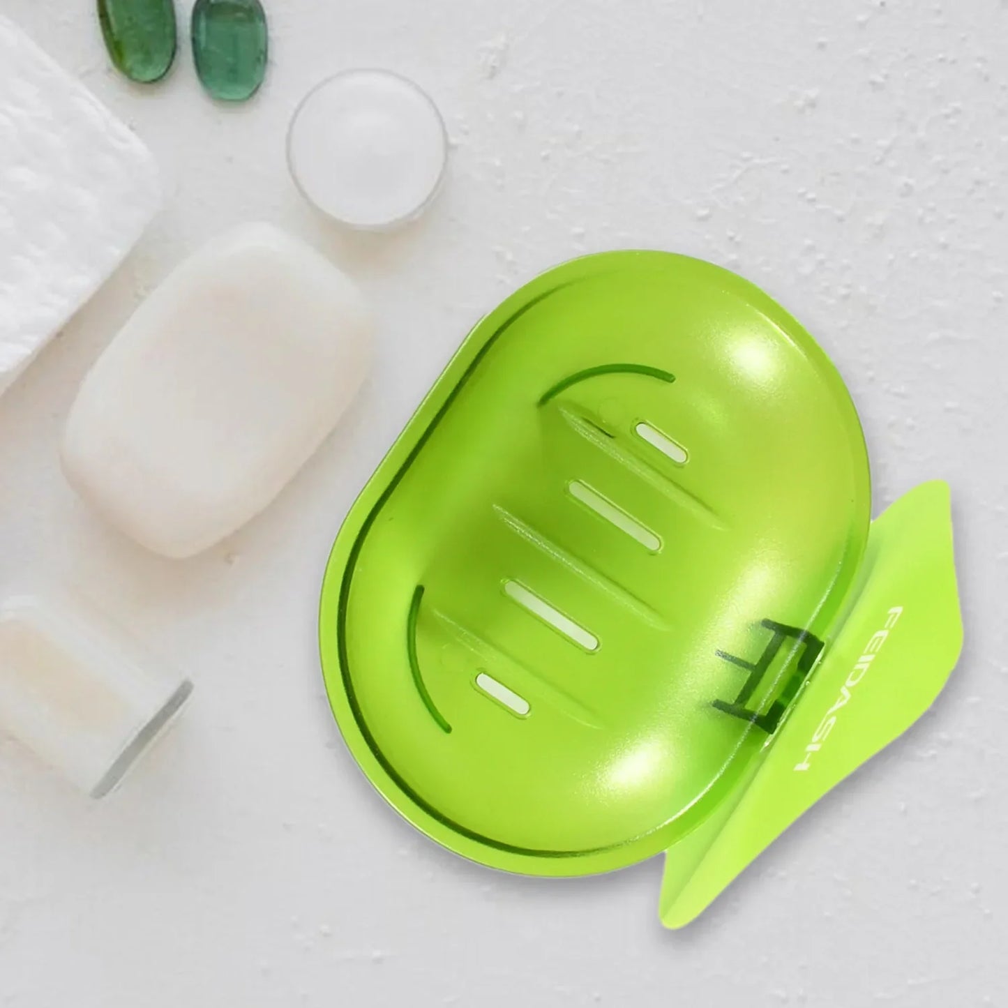 Self-Adhesive Wall Soap Dish Holder - Home & Kitchen