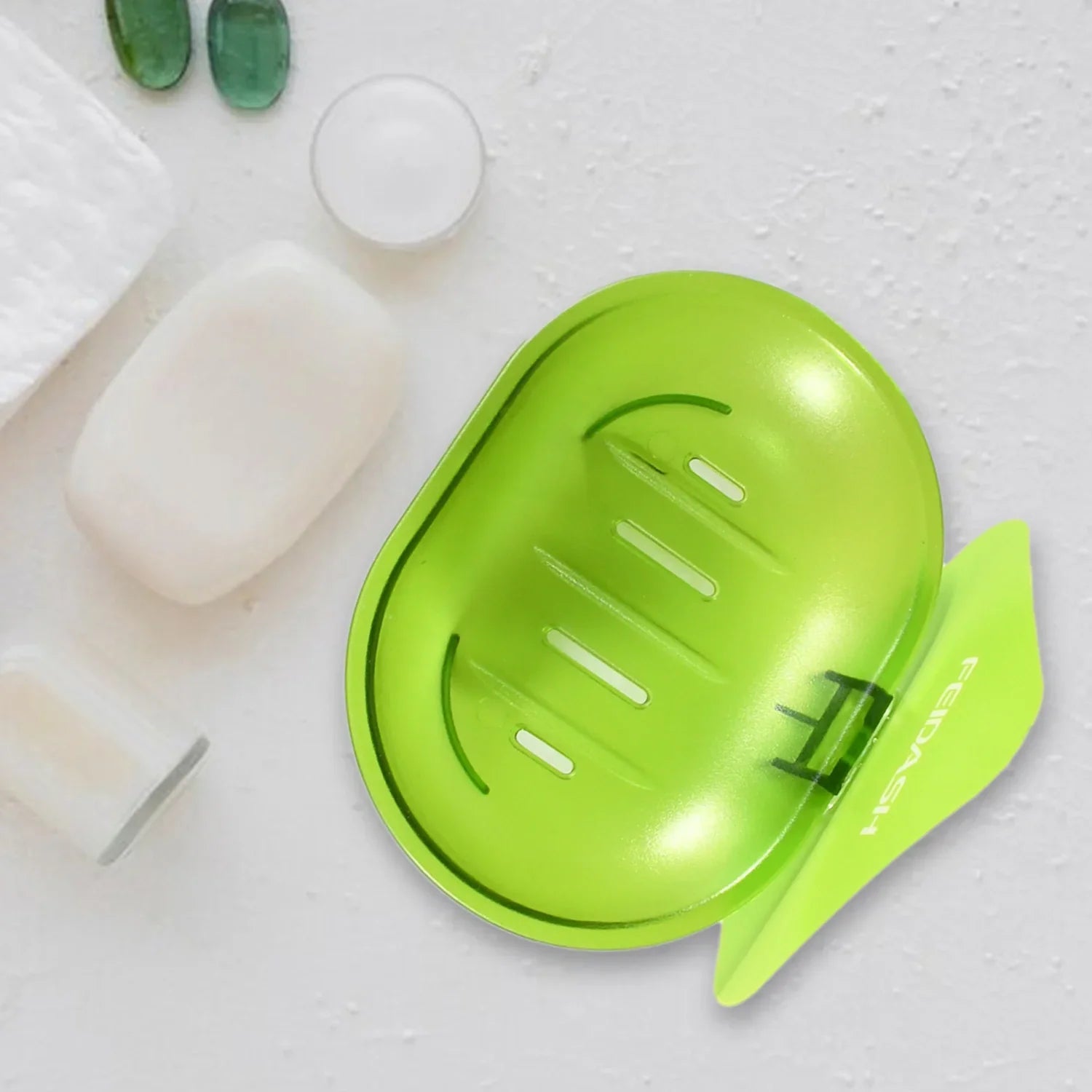 Self-Adhesive Wall Soap Dish Holder - Home & Kitchen