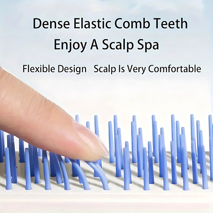 Self cleaning Anti static Massage Comb Pack of 1