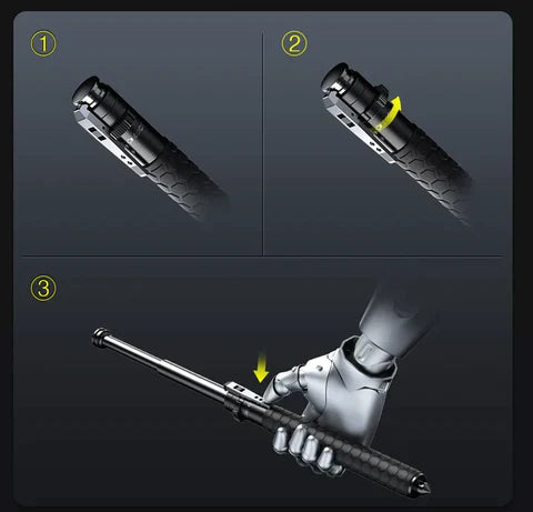 Self Defence Stick Rod Foldable