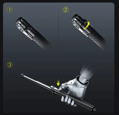 Self Defence Stick Rod Foldable