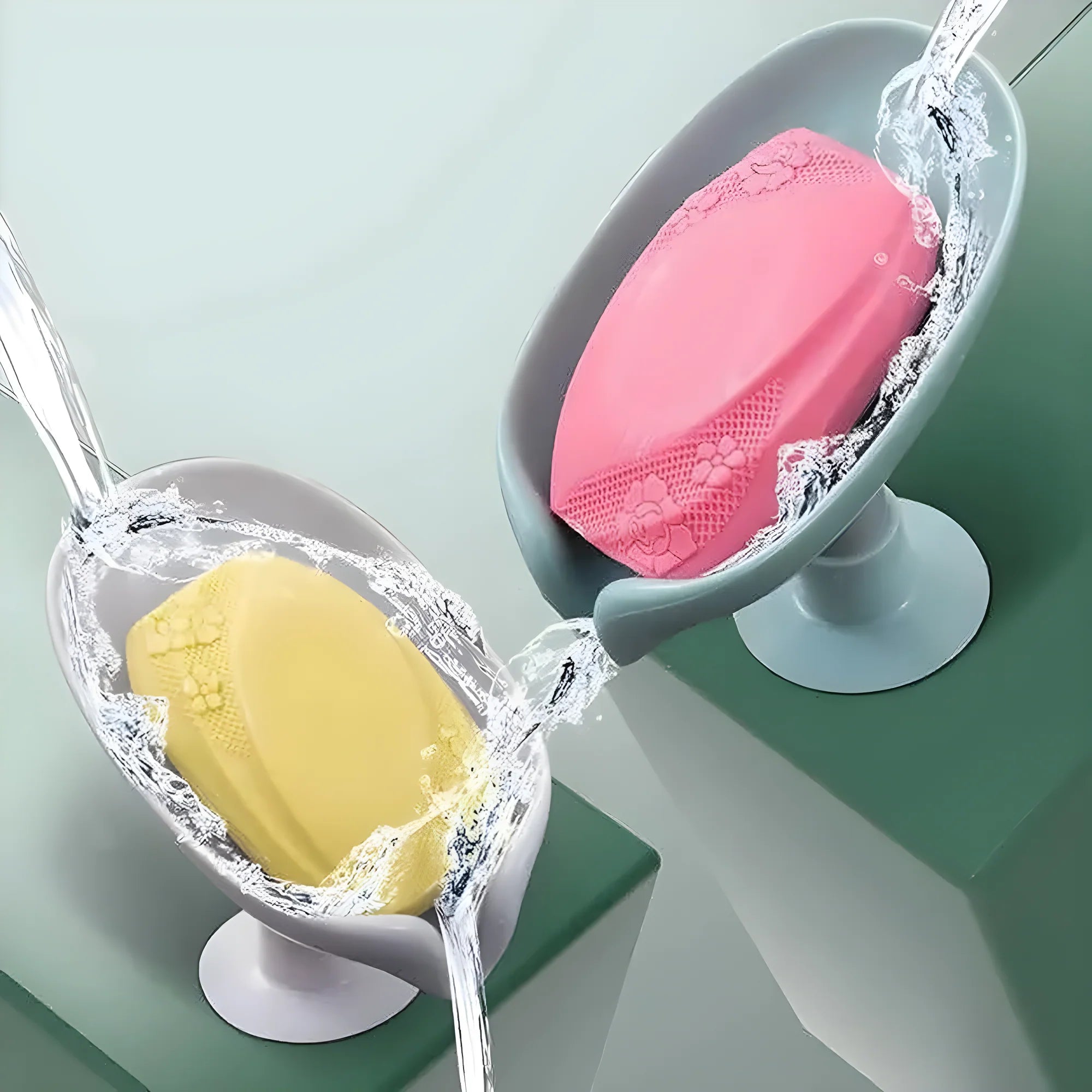 Self Draining Soap Holder