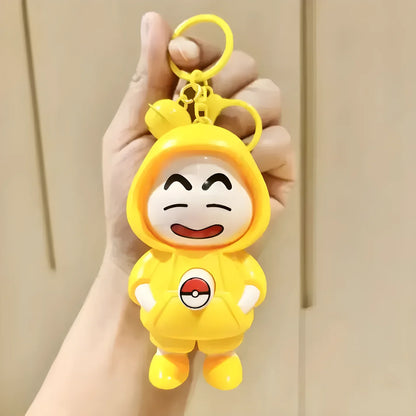 Shinchan Mood Flip Keychain Home Accessories