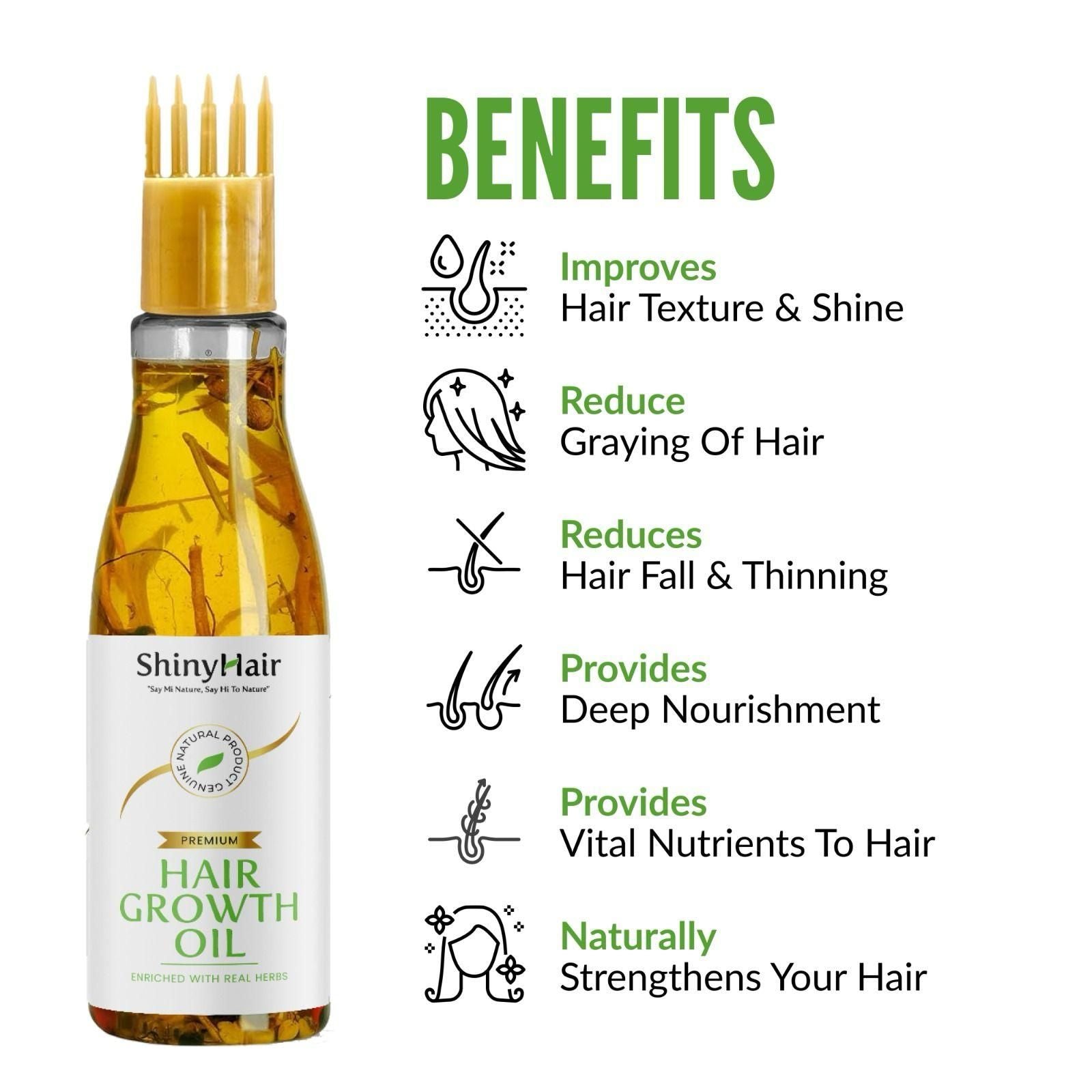 ShinyHair Growth Oil 110ml hair care