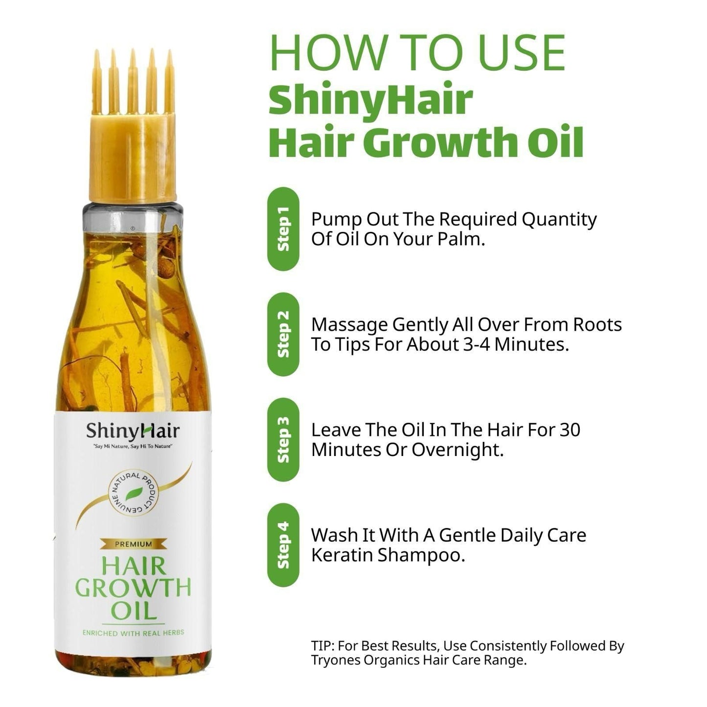 ShinyHair Growth Oil 110ml hair care