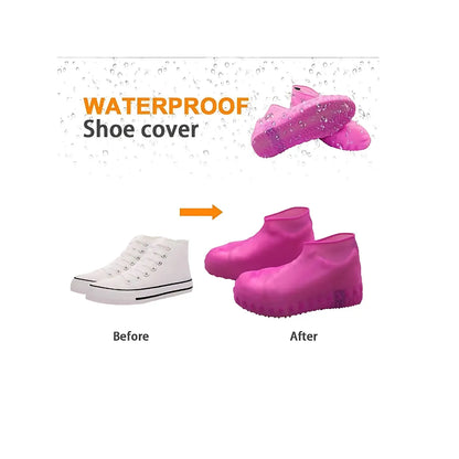 Shoe Cover Silicone Reusable Boot Cover Shoe Protector