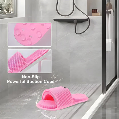 Shower Foot Scrub Slippers Shoes