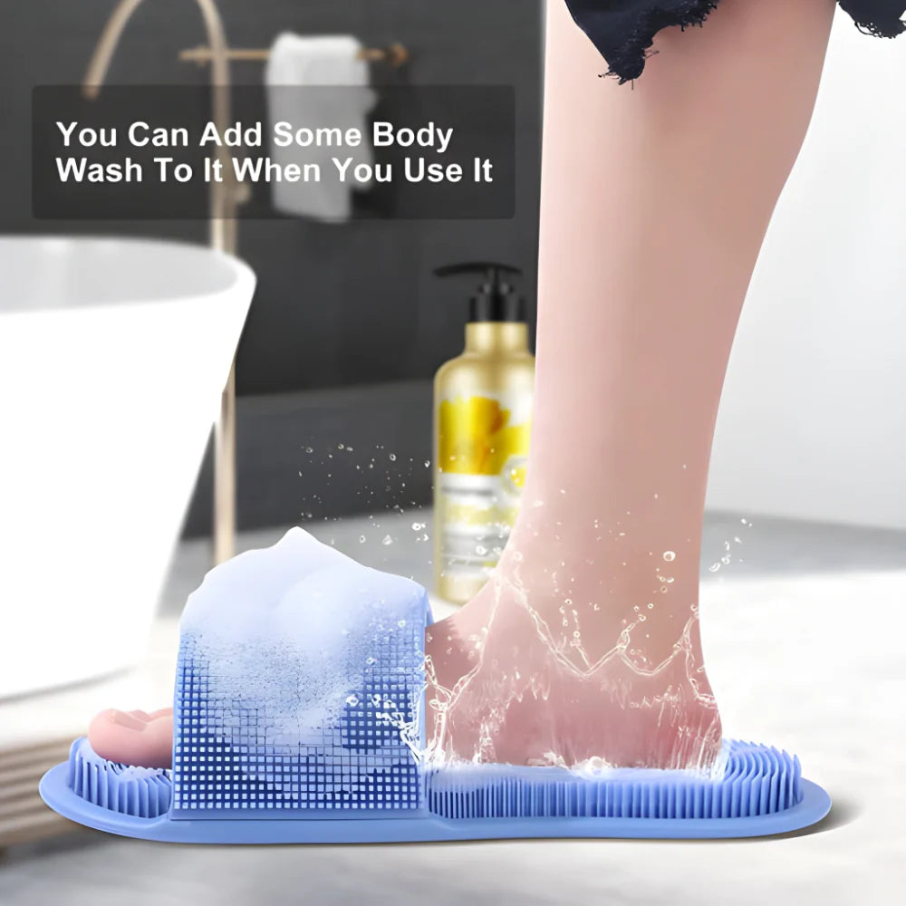 Shower Foot Scrub Slippers Shoes