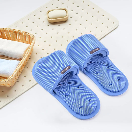 Shower Foot Scrub Slippers Shoes